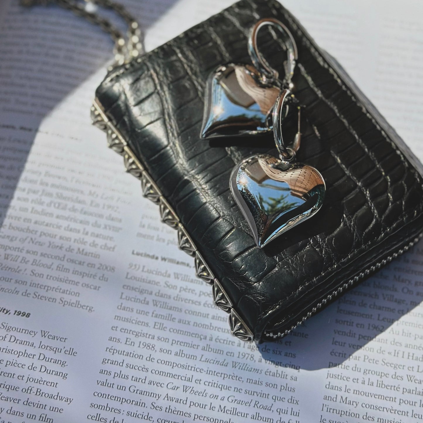 Adele Giant Heart Earrings