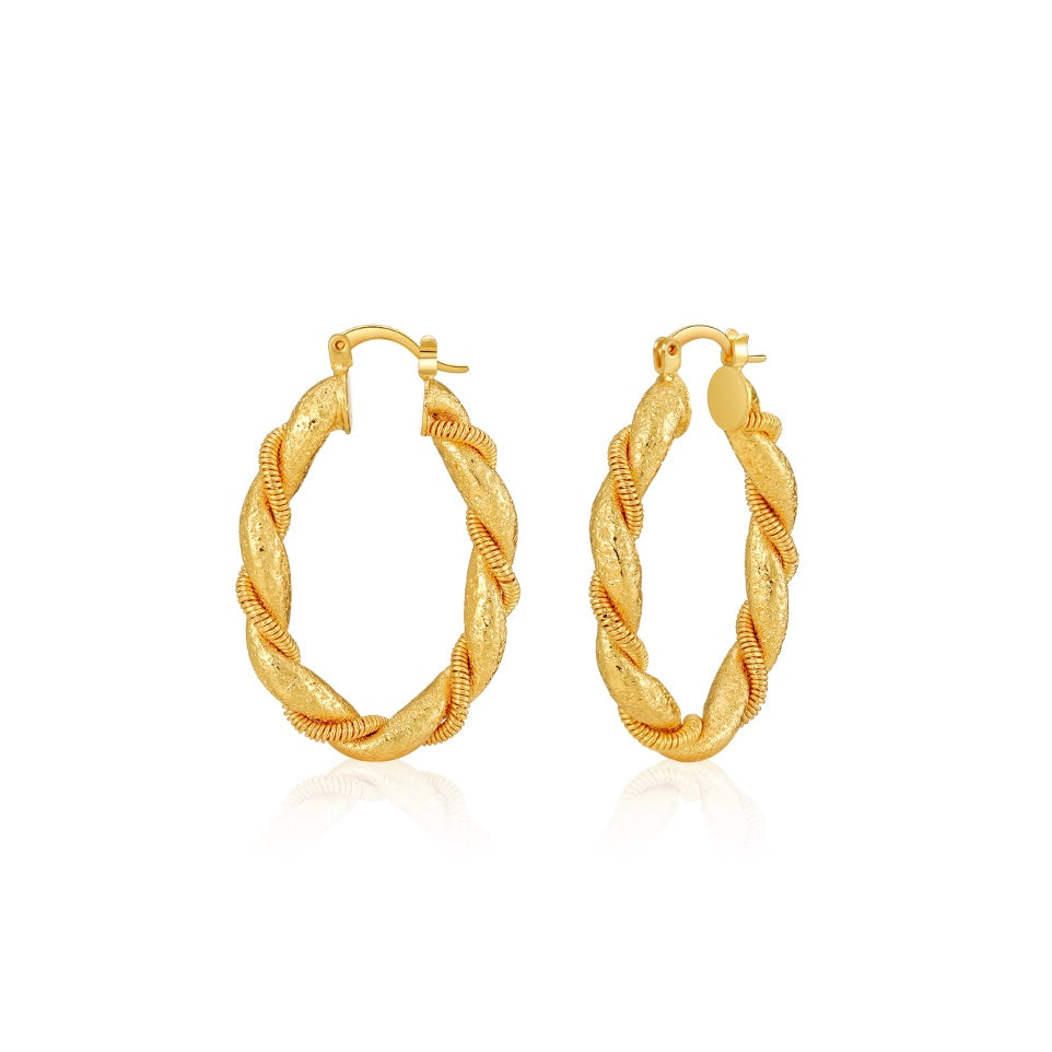 Charlotte Hoop Earrings