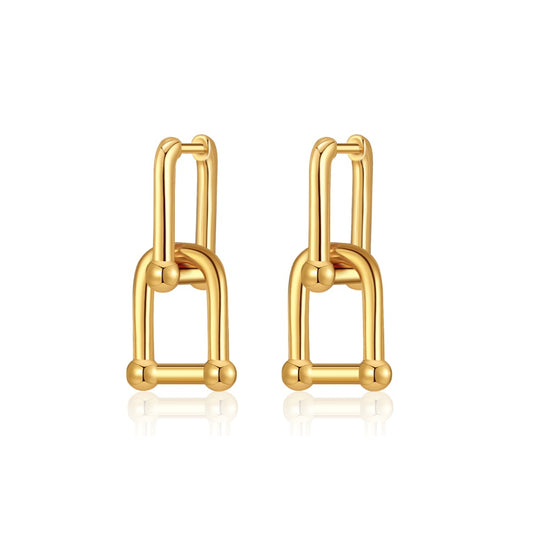 Kaia U-Link Earrings