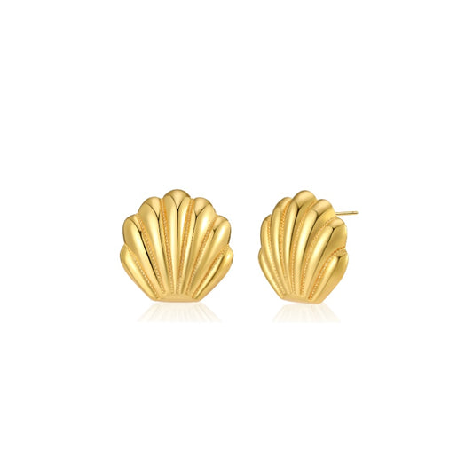 Ari Seashell Stud Earrings